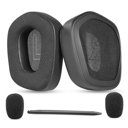 G733 Cooling Gel Ear Pads Replacement Compatible with Logitech G733 G535 G335 Wireless Gaming Headset Ear Cushions Mesh Fabric Earpads