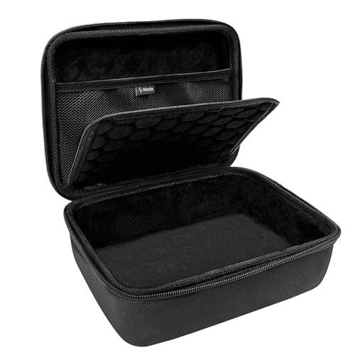 Musiin Custom Audio Interface Case Compatible with Apogee Symphony Desktop | EVA Hard Shell with Dual Zippers, Mesh Pocket & Handle, Protective Storage for Studio Recording, Live Show & Travel Bag