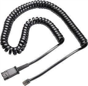 TruVoice HD-750 Premium Corded Double Ear NC Mic Headset with USB and U10P Cable Compatible with Mitel, Polycom VVX, Nortel, Avaya, Shortel, Aastra, Analog Desk Phones and PC (Softphone)