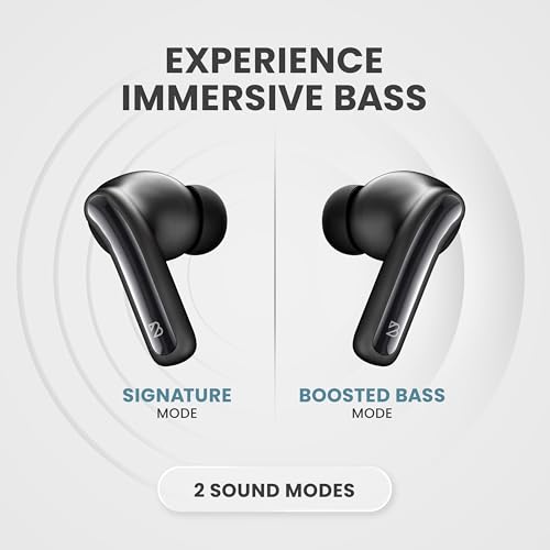 Back Bay Audio True Wireless Earbuds Noise Cancelling Earbuds, Premium ANC - color: Black