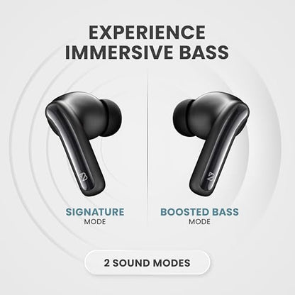 Back Bay Audio True Wireless Earbuds Noise Cancelling Earbuds, Premium ANC - color: Black