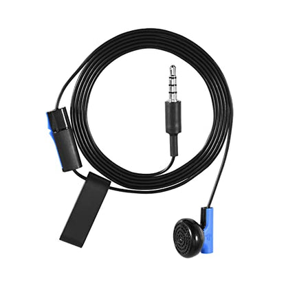 Earbuds with Mic,Ps5 Single Ear, Headset w Mic for Headset Ps6 4 Controller 3.5mm Gaming Earphone Headphone