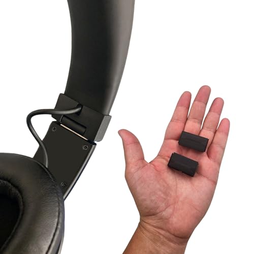 Replacement Hinges for Skullcandy Crusher Wireless Over-Ear Headphones (2 Sides Black), Emalpe24 - color: 2 sides black