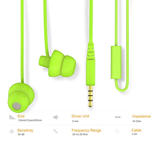 MAXROCK Noise Isolating Sleeping Headphones Earphones for Audiobook,Cellphones, Ipad and Audio Devices