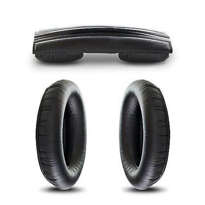 Pads Compatible with Sennheiser HD280 (redesigned Version) Earpads and Headband Pad Kit Replacement for HD 280 (PRO) HMD280 Ear Pads Headphones Cushion Padding Black (Earpads & Headband Kit)