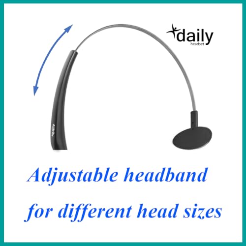 DailyHeadset RJ9 Corded Headset for Analog Phones Aastra Nortel Polycom Digium ShoreTel NEC Telephones