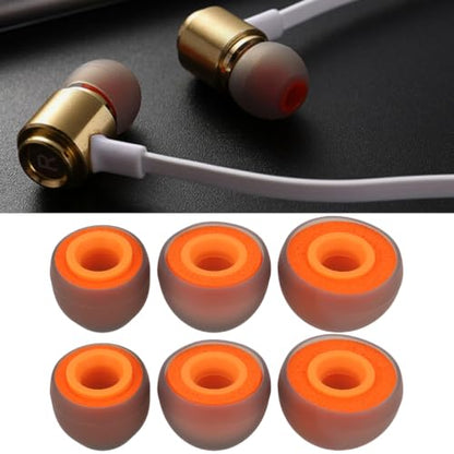 SING F LTD 3 Pairs Memory Foam Ear Tips Replacement S&M&L Fit for Most in Ear Earphones