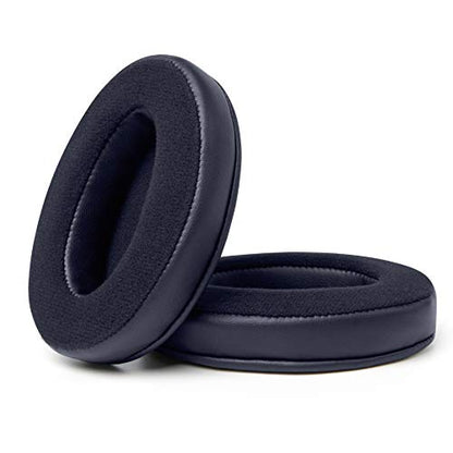 WC PadZ Velour - Earpads for Audio Technica, HyperX, Arctis & More | Made by Wicked Cushions | Extra Thick | Also fits Logitech G Pro X & 50+ Additional Models | Black - color: Black