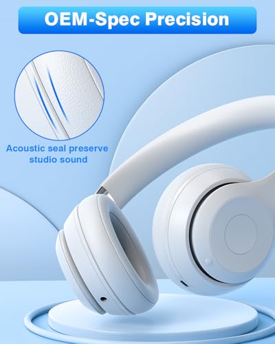 Link Dream Earpads for Beats Solo 3 & Solo 2 On-Ear Headphone - White - color: White