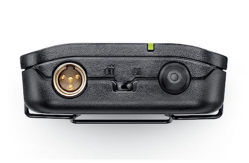 Shure BLX14/B98 Instrument Audio System H10 Band (542–572 MHz) – BLX4 Receiver, BLX1 Bodypack & BETA 98H/C Clip-On Mic for Brass, Woodwinds & Percussion, Up to 14 Hr Battery, 300 ft Range - style: Standard
