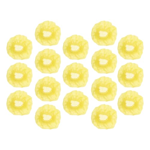 200pcs Protective Microphone Covers Disposable Mic Windscreen Non-woven Breathable Covers for Shield - color: Yellow