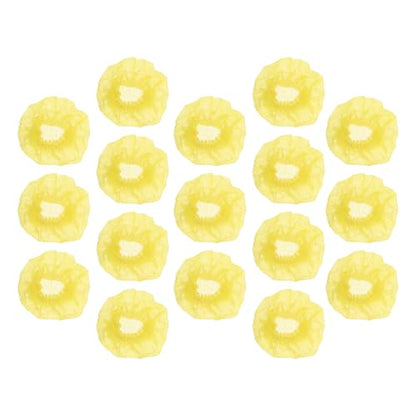 200pcs Protective Microphone Covers Disposable Mic Windscreen Non-woven Breathable Covers for Shield - color: Yellow