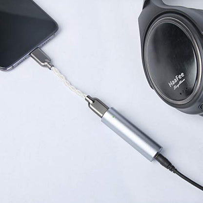 HA12 Amplifier Headphone Amps High Resolution USB-C DAC Mini AMP for Phones Support DSD512