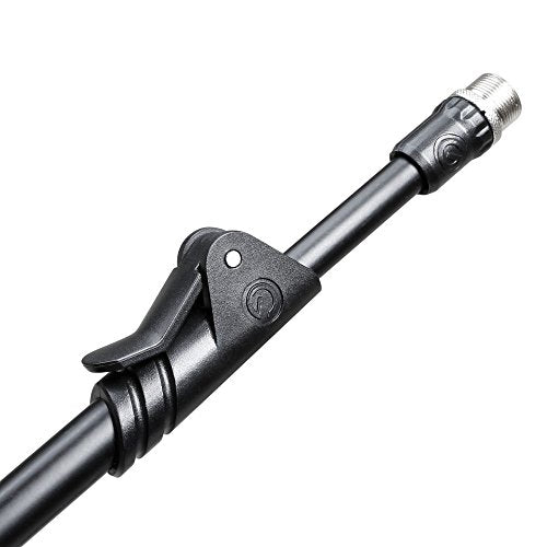 Gravity GMS4322B MS 4322 B Microphone Stand with Folding Tripod Base & 2-Point Adjustment Telescoping Boom - style: Folding Tripod Base and 2-Point Adjustment Telescoping Boom