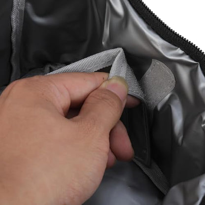 Sturdy Waterproof Mixer Storage Bag for 5/6/7/9 Speed Hand Mixer with Foil Lining and Carry Handle Mixer Organizers