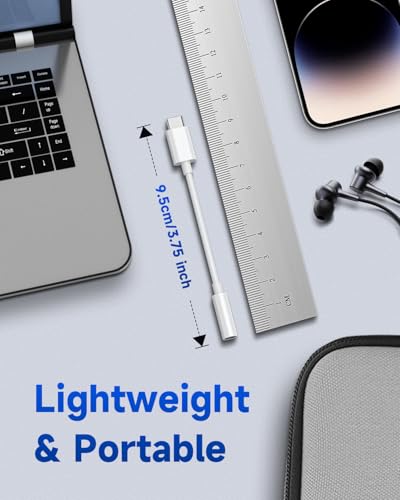 Criello USB C to 3.5mm Audio Headphone Jack Adapter - size: 500 Pack