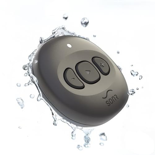 Music 2 Open-Ear Bone Conduction Swimming MP3 Player: 16GB, IPX8, Pool, Open Water (Black)