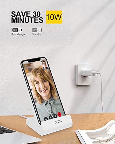 Z1 Wireless Charger Wireless Phone Charger Stand 10W Max Compatible with Apple iPhone 12/12 Pro Max/ 11Pro/11Pro Max/XR/XS Max/XS/X/8/8Plus, Samsung Galaxy - color: 1 Pack White