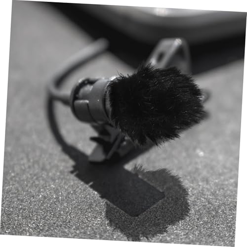 2 Pcs Microphone Windshield Furry Wind Muff, Noise Reduction Mic Cover