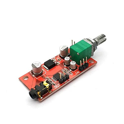 HiLetgo 2pcs MAX4410 Headphone Amplifier Board Headset Amplifier Mini Amp Pre-Amplifier Board