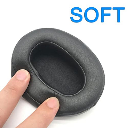 Earpads for Sony WH-XB900N Replacement Ear Cushion Pads with Protein Leather and Memory Foam for Sony WHXB900N Headphones ONLY, Black
