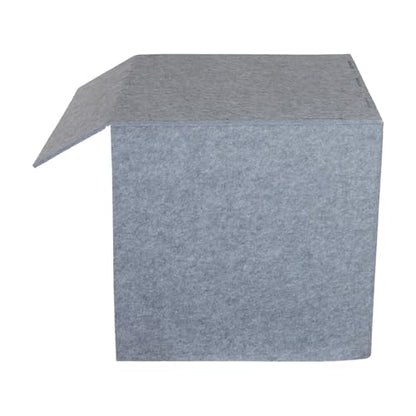 Desktop Soundproof Booth, Microphone Isolation Shield, Recording Studio Booth, Vocal Recording Enclosure, Foldable Acoustic Foam Noise Reduction Box for Podcast, Streaming, Voice Over, Home Studio