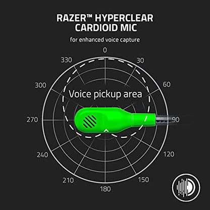 Razer BlackShark V2 X Gaming Headset, 3.5mm Audio Jack, Green - color: Green, size: 3.5 mm (Pack of 1), style: PC