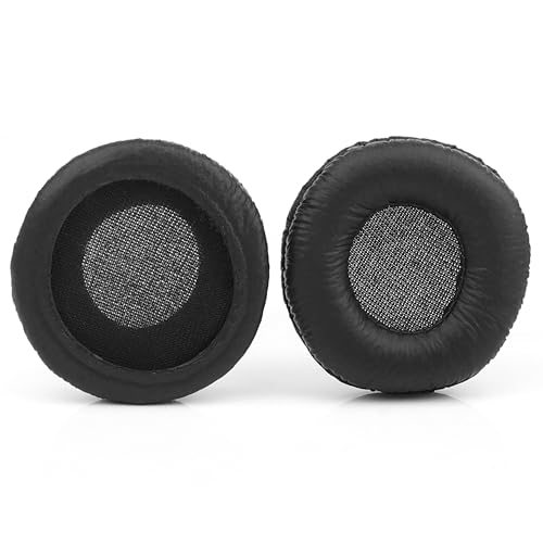 Replacement Ear Pads and Headband Cushion for Sennheiser PX80/PX100/PX100II/PX200/PX200II/PXC300/PMX200/PXC150/PXC250/PXC250II, Protein Leather and Memory Foam Headphone Pads Replacement(Black)