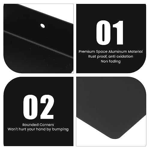 Thickened Proof Metal Wall Mount Shelf for AV Devices - Single Floating Shelf for Audio, Projector, Gaming Systems, Streaming Devices