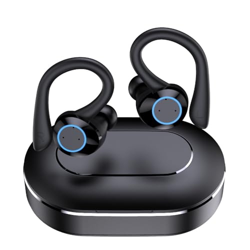 Wireless Earbuds Bluetooth 5.1 Headphones,Low- Latency Gaming in-Ear Headphones,CVC8.0+ENC Intelligent Noise Cancellation,42- Hour Playback Time with Charging Compartment,IPX7,HiFi Stereo