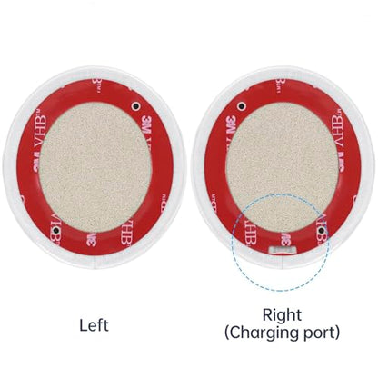 Replacement Ear Pads for Solo 3 Headphones Over-Ear Headphones, Earpads with Soft Protein Leather, Noise Isolation Memory Foam（solo3-White） - color: solo3-White
