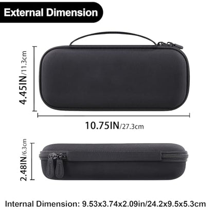 Aenllosi Hard Case for Bose SoundLink Flex 2nd Gen/Bose Speaker, Black | EVA Hard Shell, Drop Resistant Protection, Water Resistant Protection, Dust Proof Protection, Protective Case Only - color: Black, style: Hard Case for Bose SoundLink Flex 2nd Gen/Fl