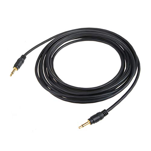 TENINYU 3.5mm Mono Cable - 12V Trigger, IR Infrared Sensor Receiver Extension Extender, 3.5mm 1/8" TS Monaural Mini Mono Audio Plug Jack Connector Male to Male Cable (3FT) - size: 3FT