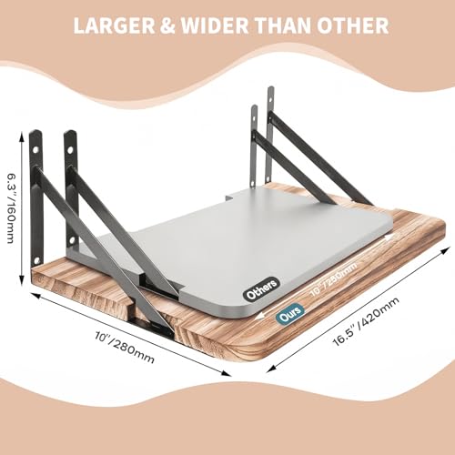 Projector Wall Mount, Projector Shelf, Small Shelf for Wall, Projector Shelf for Wall Media Storage Rack
