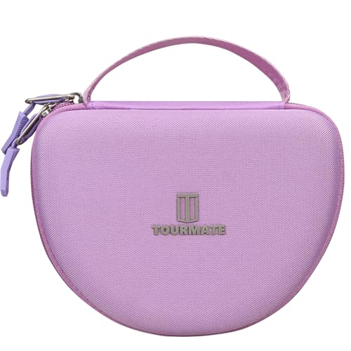 Tourmate Hard Travel Case for Philips K4206 Kids Wireless On-Ear Headphones/iClever HS19 Kids/RORSOU R10 On-Ear Headphones, Protective Carrying Storage Bag (Purple, Case Only) - color: Purple