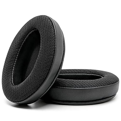 WC Freeze - Cooling Gel Earpads for ATH M50X / SteelSeries Arctis/HyperX | Made by Wicked Cushions | Fits SteelSeries Arctis, ATH M50X, Turtle Beach Stealth & More. Cooler for Longer | Black - color: Black