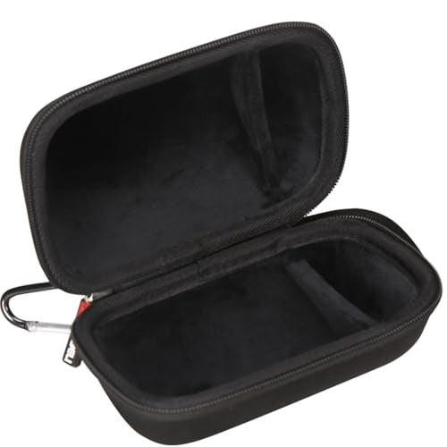 FBLFOBELI Hard Case Compatible with Sony SRS-XB100/SRS-XB12/SRS-XB13 Extra Bass Portable Waterproof Speaker (Case Only) (Black) - color: Black