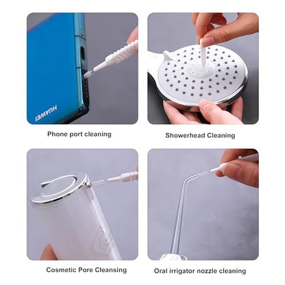 10 Pack Phone Charge Port Cleaning Tool Kit, Anti-Clogging Mini Brushes Cleaner, Multifunctional Cleaning Tool for AirPods 4,Tablet Camera Etc