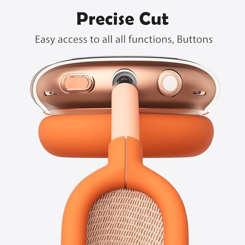 for AirPods Max Headphones Fish Ear Covers for AirPods Max 2 - color: Fish A/Orange