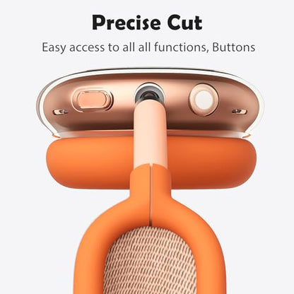 for AirPods Max Headphones Fish Ear Covers for AirPods Max 2 - color: Fish A/Orange