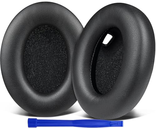 SOULWIT Earpads for Sony WH-1000XM4 - Black | for WH1000XM4 (XM4) Headphones - color: Black