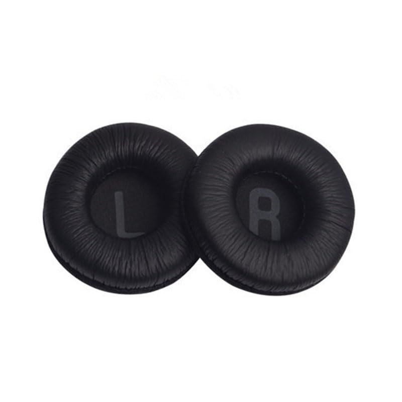 Earpads Cushions and Headband Pad Replacement for JBL T450 BT, T500 BT, Tune 600, 510BT, JR300 Headset, Comfortable Softer Leather Memory Foam Noise Isolation Ear Cups Cover, Black
