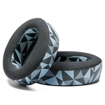 WC Freeze Maxwell Gen 1 - Cooling Gel Earpads for Audeze Maxwell 1 | Made by Wicked Cushions | Elevate Comfort, Durability, Thickness & Sound Isolation for Gaming | Geo Grey - color: Geo Grey