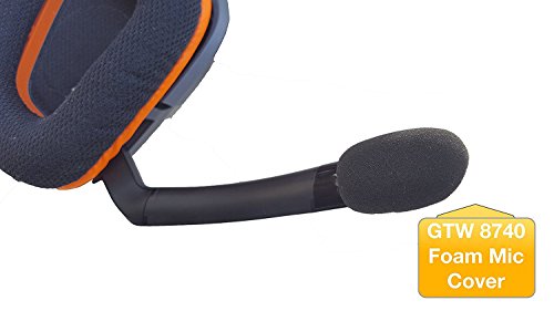 Global Teck Worldwide Foam Gaming Microphone Windscreen Covers 6pk I Compatible with Headphones by Turtle Beach Recon, Elite Pro, Sades SA708, Logitech Prodigy, Kotion G2000, 8740-06 - color: 6-pack