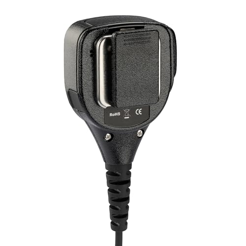 Arrowmax 10PS-APM250-M9 IP56 Waterproof Shoulder Speaker MIC Compatible with Motorola Radios APX6000 APX7000 APX8000 XPR6350 XPR6550 XPR7550 XPR7350e XPR7550e XPR7580e APX 6000 7000 8000 - size: 10 Pieces