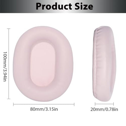 Adhiper Replacement Ear Pads for Sony WH-CH720N, WH-CH710N - Pink | for Sony Headphones Replacement Ear Pads with Protein Leather & High-Density Memory Foam - color: Pink