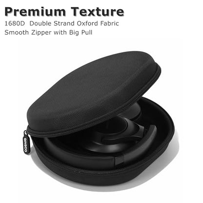 Ginsco Hard Shell Headphone Case Compatible with JBL Tune 720BT Wireless Over-Ear Headphones/Soundcore Anker Life Q20/Q20i Headphones, Bose QuietComfort Headphone, Portable Travel Carrying Case