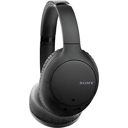 Sony Noise Cancelling Headphones WHCH710N: Wireless Bluetooth Over the Ear Headset with Mic for Phone-Call, Black - color: Black