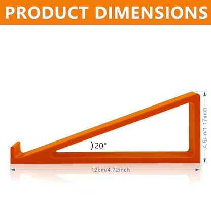 Musiin Audio Interface Stand compatible with SSL2+ MK2,ID14 MK2,Apollo X4 - color: orange color