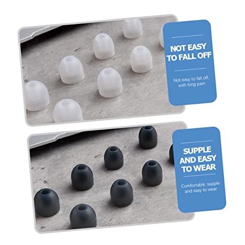 Yardwe 8 Pairs Silicone Earbud Tips Set Replacement for Earbud Tips Compatible -1000xm3-1000xm2 C600n